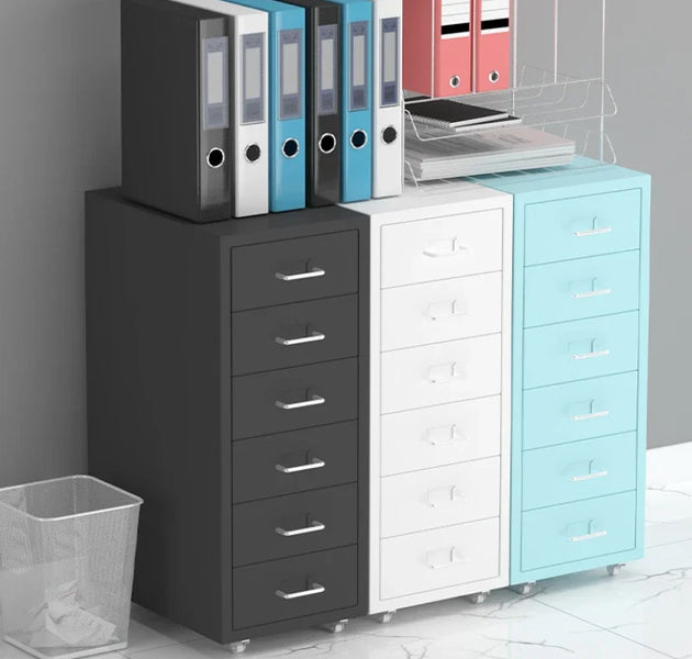File Cabinets Modern simplicity Filing Organization Storage Cabinets with Wheels Multi-layer Mobile File Cabinet for Home Office